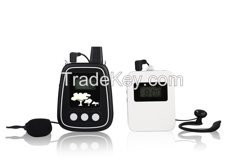 Digital wireless audio tour guide system