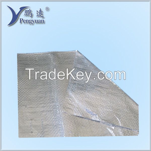 Aluminum foil roofing underlayment membrane