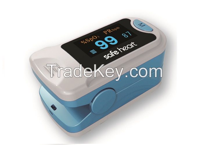 Portable Fingertip Oximeter Blood Oxygen Saturation Monitor Device