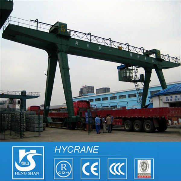 Double Girder/Beam Gantry/Door Crane with Hook or Hoist