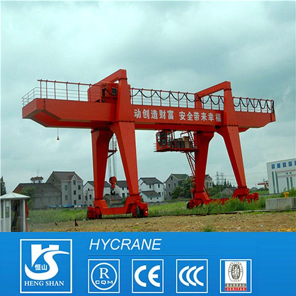 Double Girder/Beam Gantry/Door Crane with Hook or Hoist