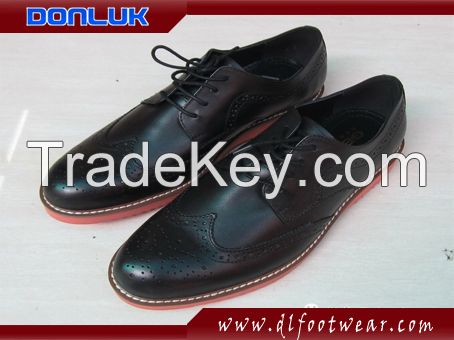 Vintage Bullock Carved Leather Men's Shoes
