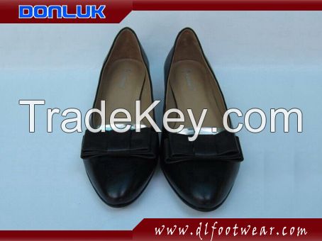 Bowknot Ladies Leather Shoes