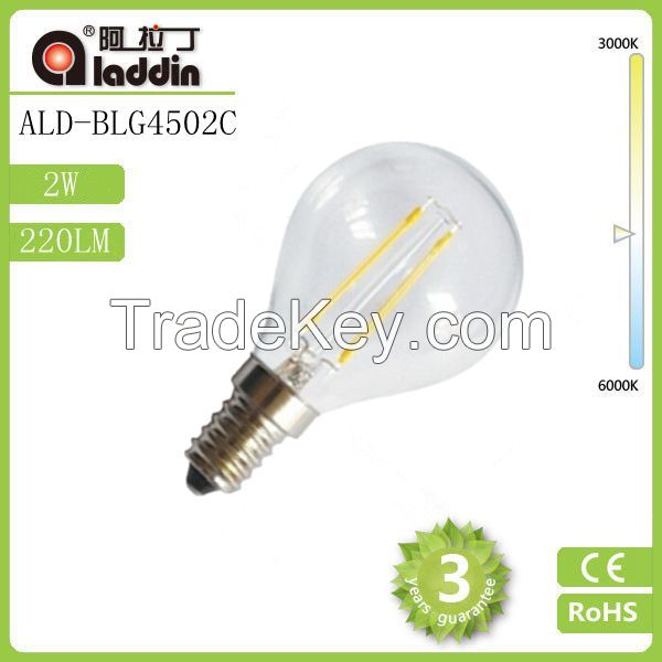 ALD-BLG4502C  2W E14 LED Filament Bulb