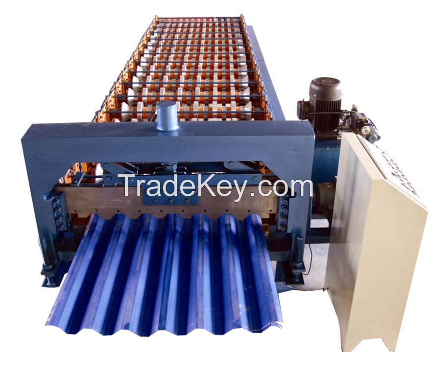 750 metal roof roll forming machine