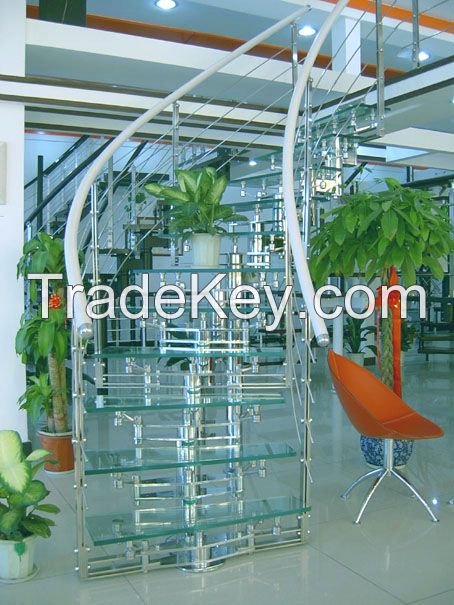 Slip-proof stair glass  3-19mm Tempered glass for staircase