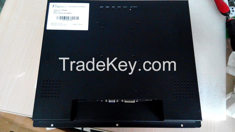cheap 10.4'' open frame monitor (touch screen optional) for industrial application