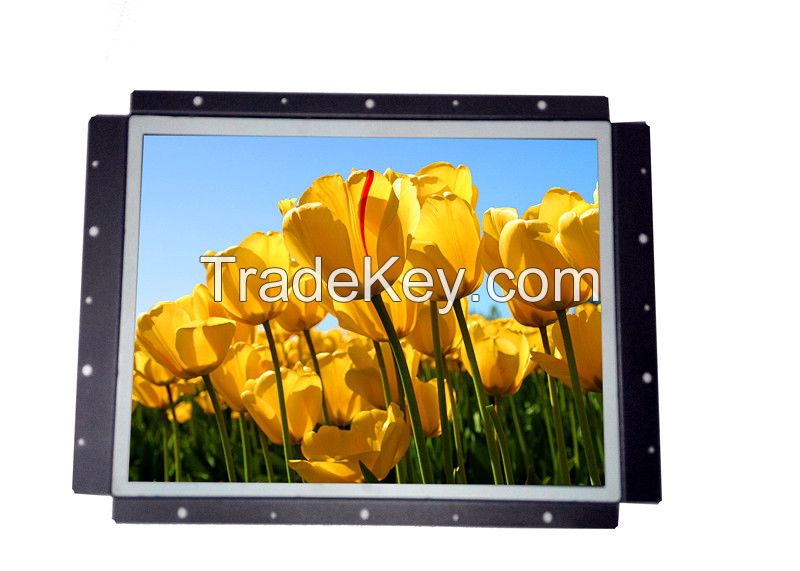cheap 10.4'' open frame monitor (touch screen optional) for industrial application
