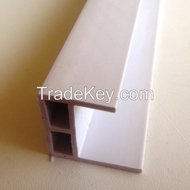 pvc profiles with different sections 