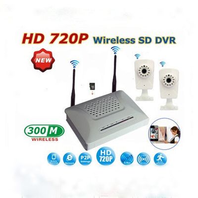 HD wireless LCD DVR kit