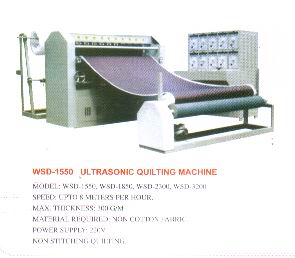 ultrasonic quilting machine