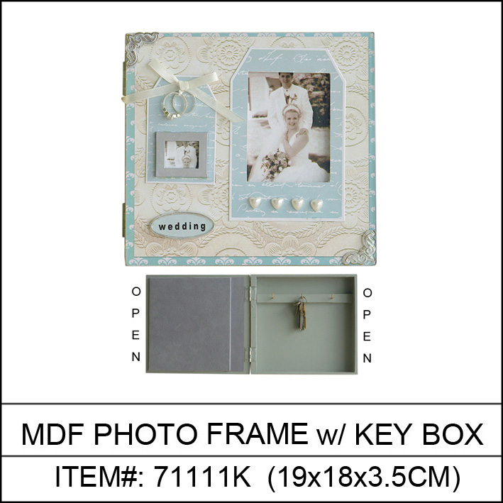 Orginally designed MDF Photo frame/ insert Key box