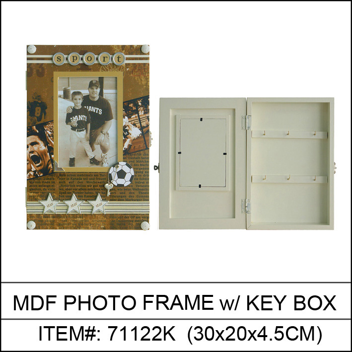 Orginally designed MDF Photo frame/ insert Key box