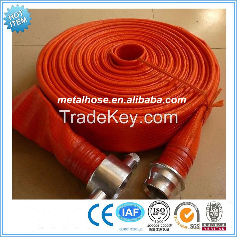 PVC fire water layflat hose