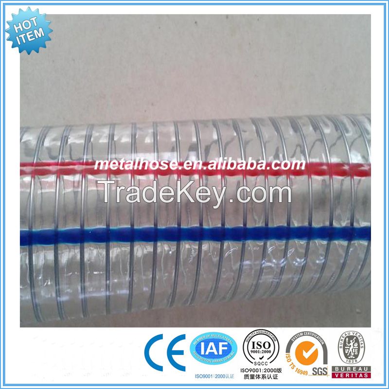 steel wire reinforced pvc hose