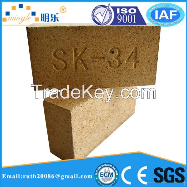 high qualiti refractory fire clay brick on sales