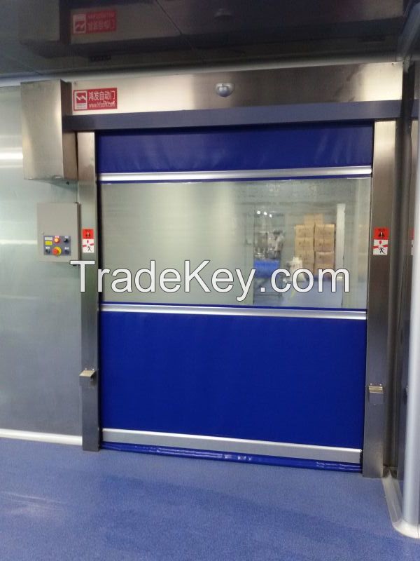 Automatic Rapid Rolling Door Automatic High Speed Door 