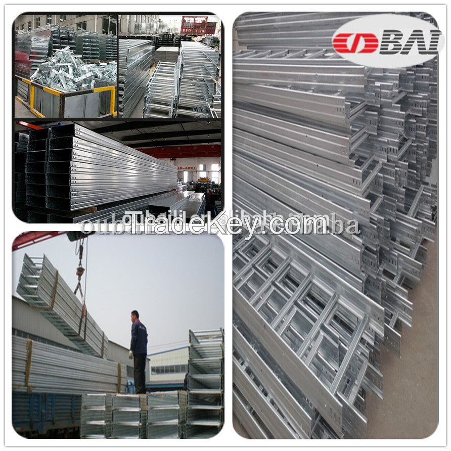 Quality HDG type Stainless steel cable tray discount For ships and bui