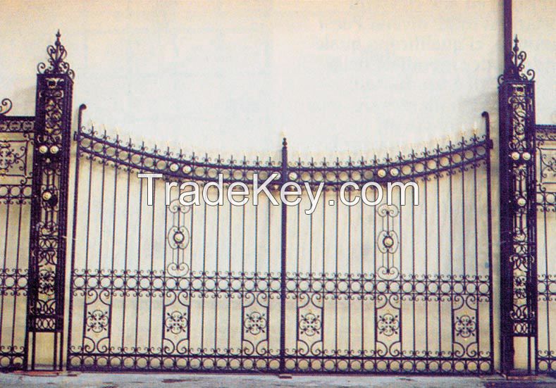 wrought iron gates and fences