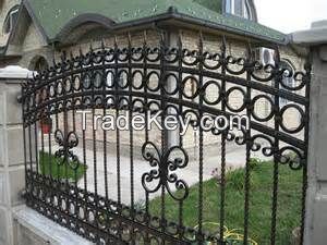 wrought iron gates and fences