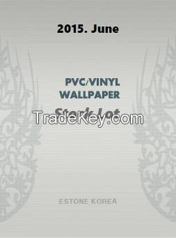 wallpaper, wallcovering, PVC wall paper, Stock lot