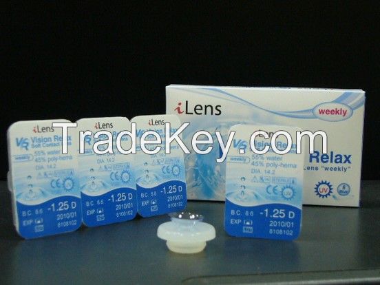  iLens Weekly Soft Contact Lens