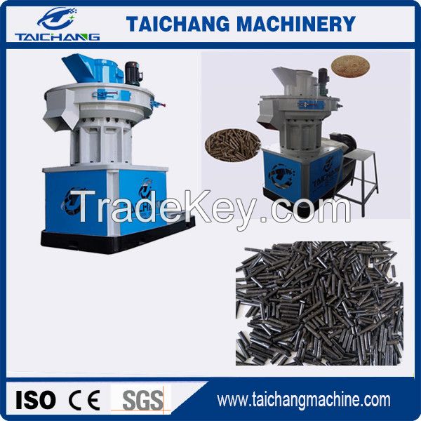 rice husk wood pellet making mill in  taichang factory