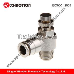 pneumatic metal push in fitting