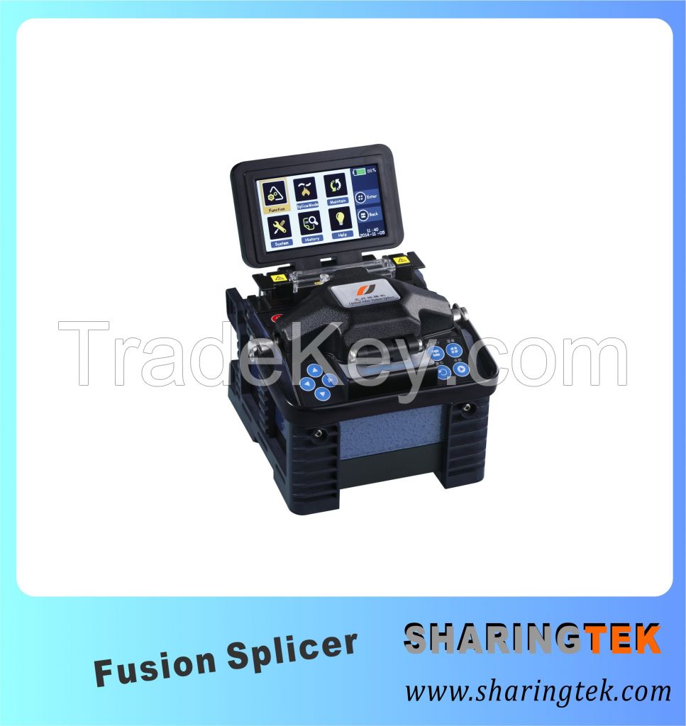 Sharingtek Fiber Fusion Splicer with Fiber Cleaver