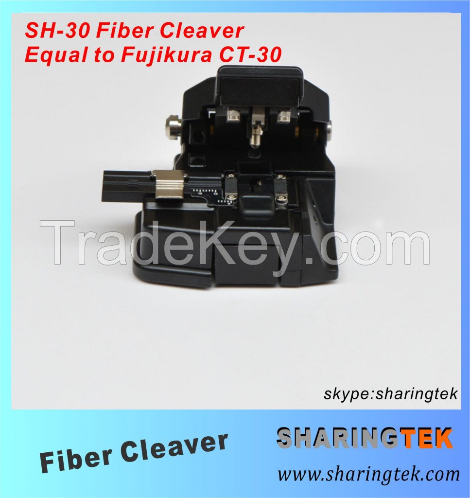 High Precision Optical Fiber Cleaver with Automatic Knife Back Equal to Fujikura CT-30 Fiber Cleaver