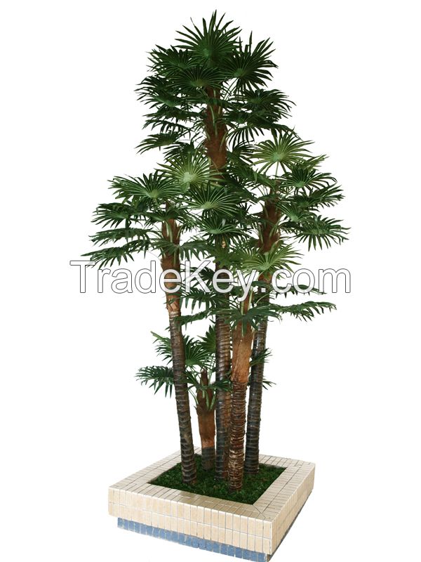 high simulation artificial palm tree