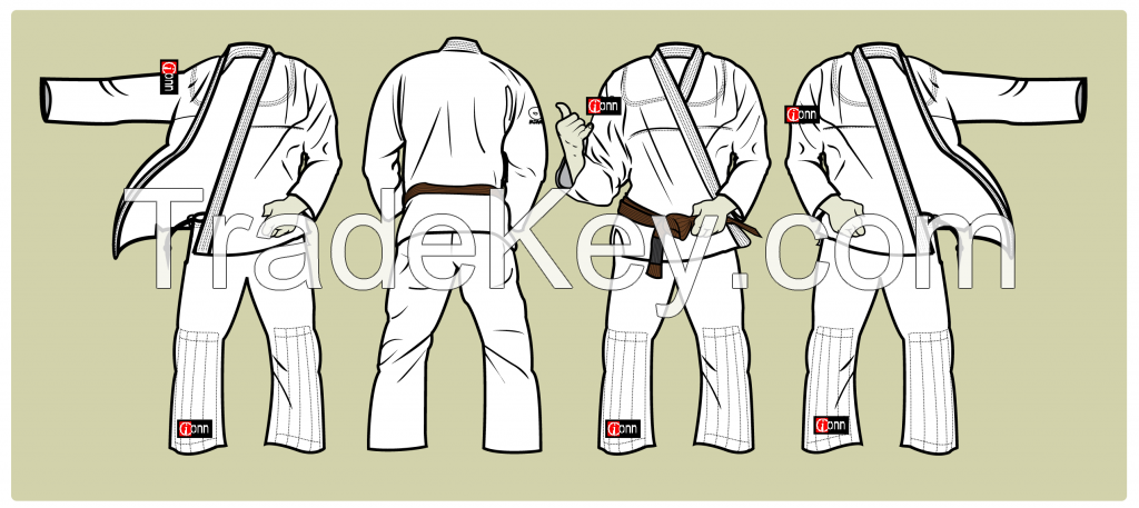 Download 791+ Jiu Jitsu Kimono Mockup Front View Mockups Design