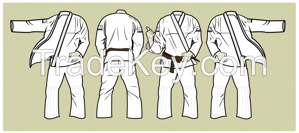 Jiu-Jitsu kimonos, Jiu-Jitsu gis, Jiu-Jitsu uniforms