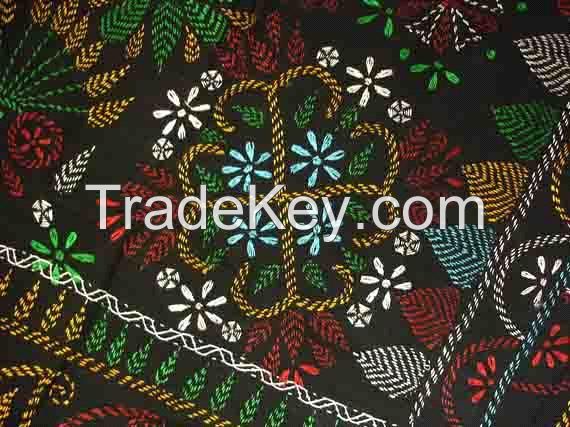 handicraft bed sheet