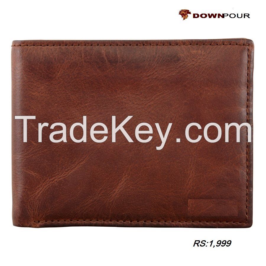 Sheep leather hand-made wallets