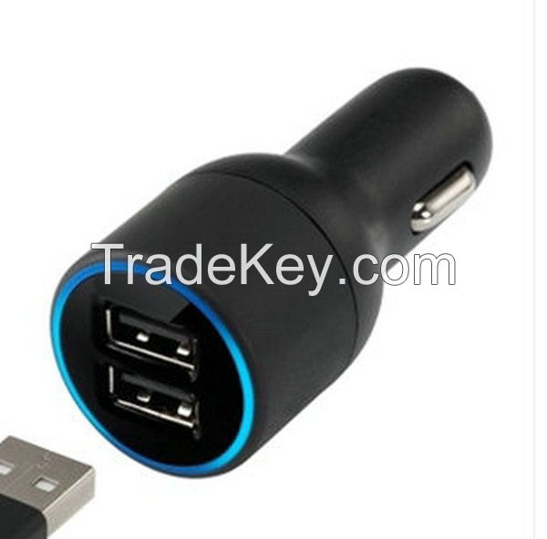 4.2A dual usb car charger for iphone 6/5/Samsung Galaxy/Smart Phone