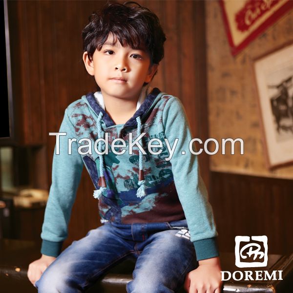 2014 latest design boys hoody clothes children's clothing china