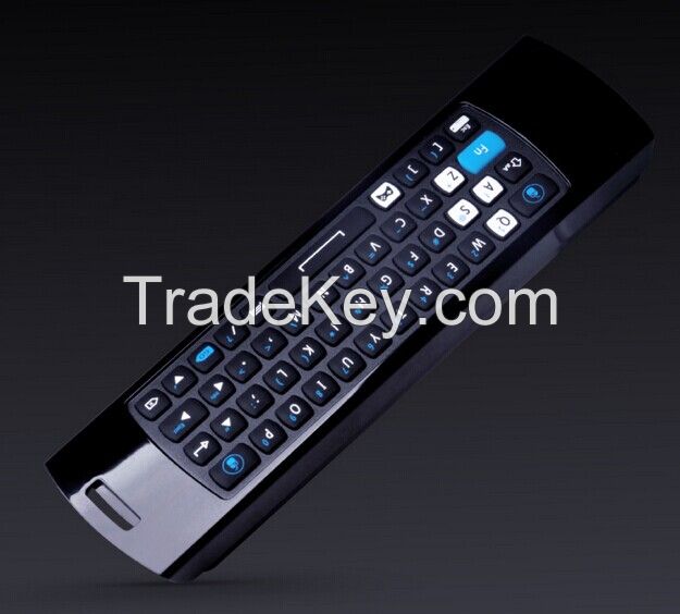 2.4GHz F10 Wireless Air Mouse for android tv box With QWERT Keyboard , Computer and TV Using F10 Flymouse