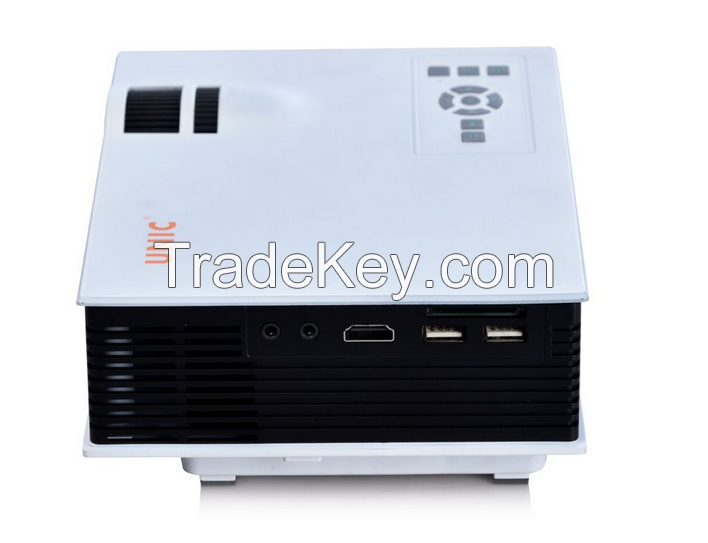 2015 Newest 800*480 1080p support UC40 portable projector, mini pc projector,mini lcd led projector UC40