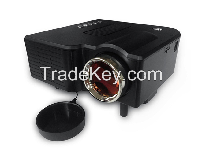 New Arrival GM40 Mini LED Projector With Support iPhone iPad USB VGA RCA For Home Game Playing Best Gift Projektor