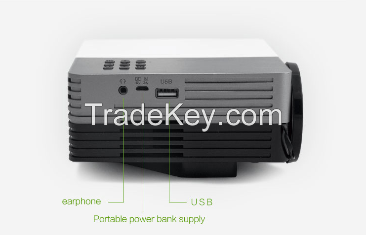 2015 upgrade New Arrival potable power bank support mini led projector cheaper pico projector 1080p