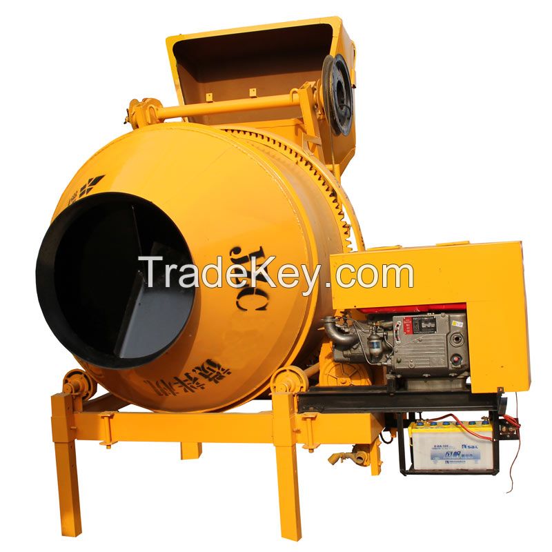Low Cost Diesel Concrete Mixer Used in Non-Electricity Areas
