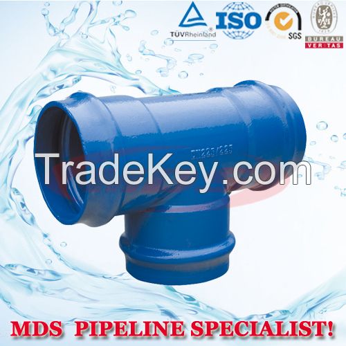 ductile iron pipe fittings, DI pipe fitting