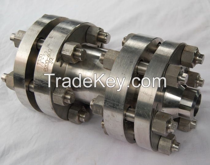 Gas fittings, valves, reducers