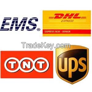 China Express Service , TNT , DHL, UPS, EMS, FedEx, etc. Airlift by EY EK SQ HX CZ QR .