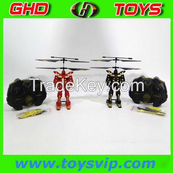 Rc flying robot toy battle rc helicopter