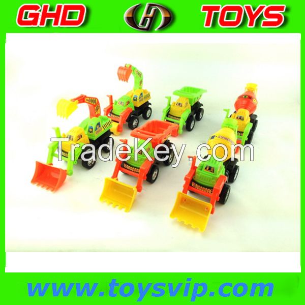  Plastic Friction Engineering Vehicle  toys