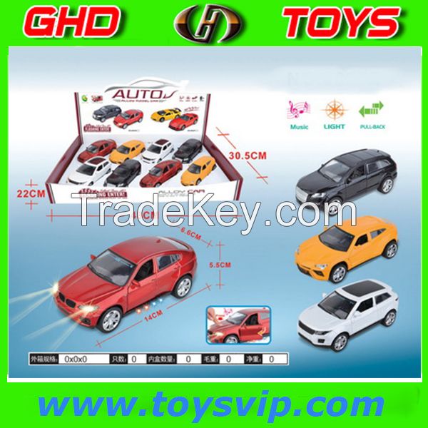 1:32 Pull power back Alloy Car model