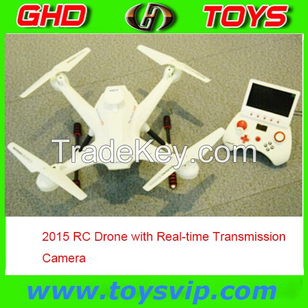 2015 Sky Hunter Real time video transmission 2.4G big remote control 6 Axis quadcopter FPV professional FPV Drone LS-128