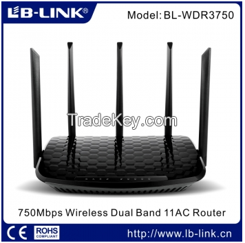 LB-LINK 750Mbps Wireless Dual Band 11AC Router